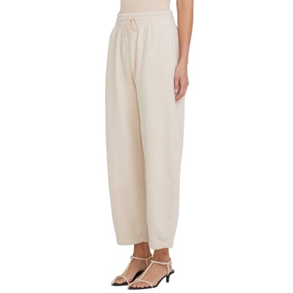 Agolde '90s wide leg bowed sweatpant ecru/beige barrel leg Size Medium